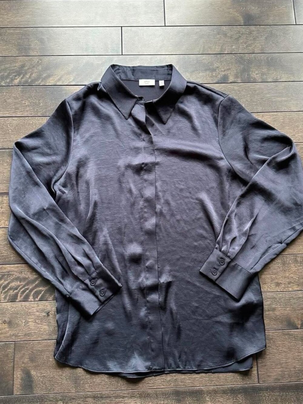 Aritzia Wilfred Satin Blouse